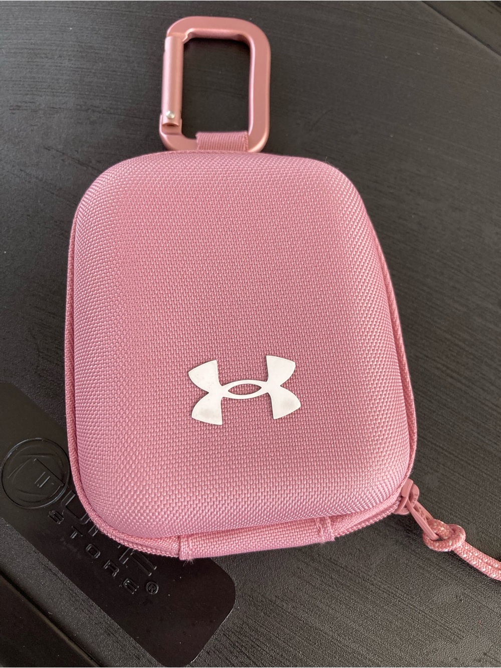 Under Armour Pink Mini Carabiner Pouch